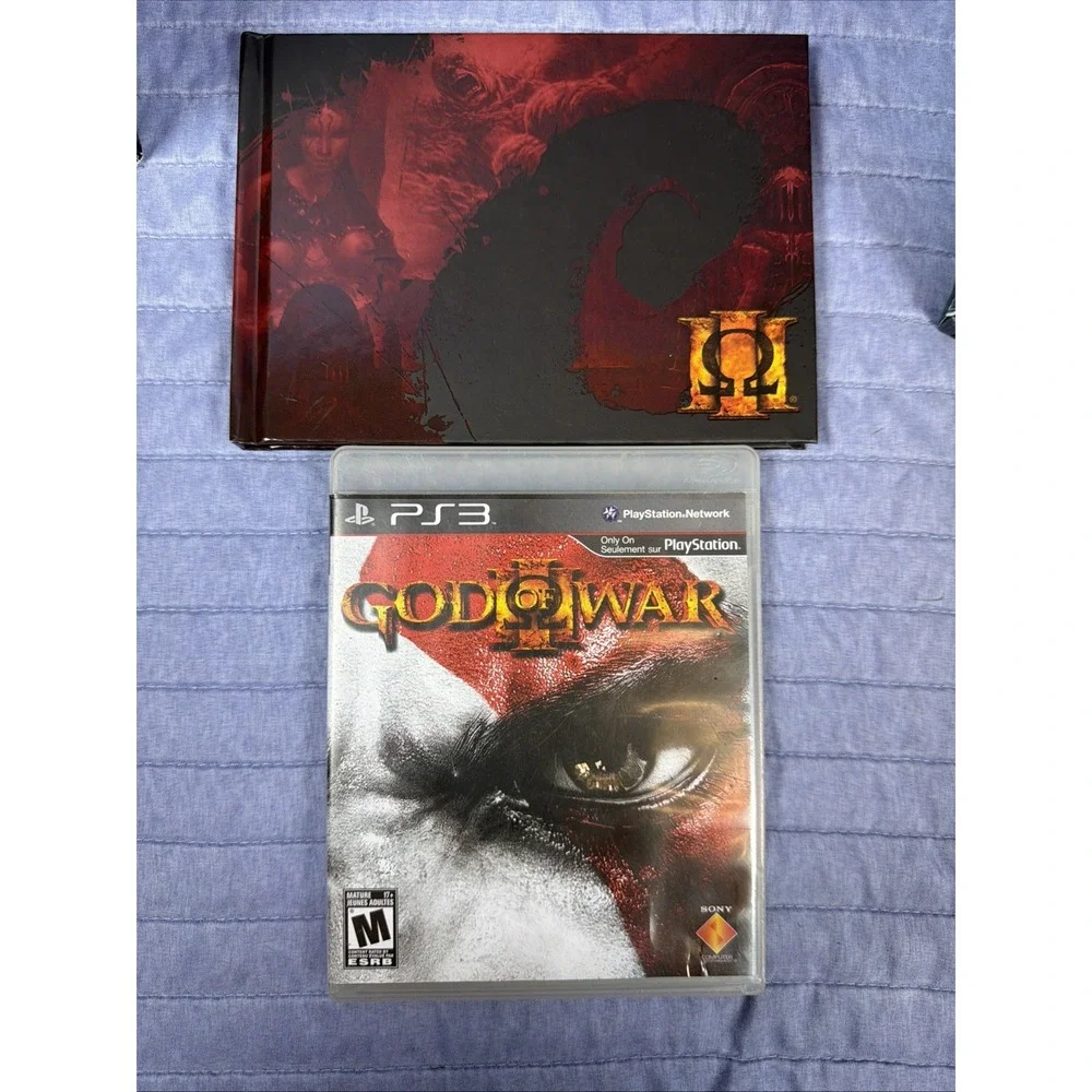Bundle God of War Pandora's Box + Ragnarök Collector Edition Mjölnir PS3 PS5 CIB